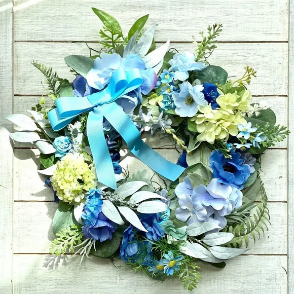 Handmade Spring/Summer  Wreath - Picture 1 of 1